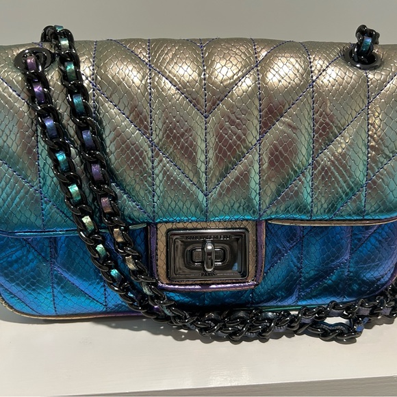 Karl Lagerfeld Paris Agyness (Mermaid Purse) Brand NEW must see gorgeous - Picture 12 of 15